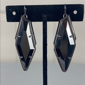 Kendra Scott geometric metallic earrings. NWOT